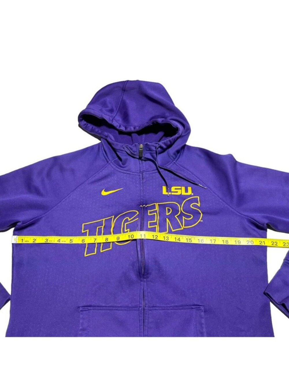 Nike Terma-Fit LSU Tigers Hoodie Size Large - Picture 5 of 7